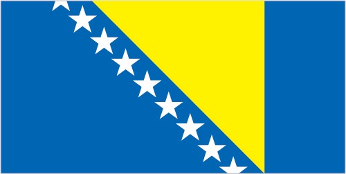 Bosnia and Herzegovina Flag