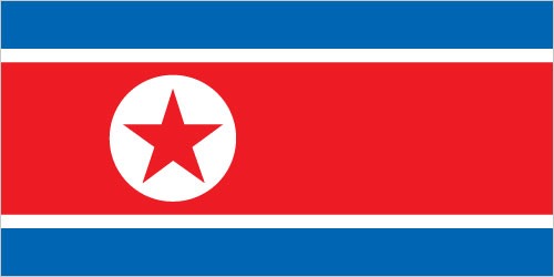 Korea, North Flag