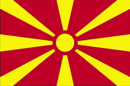 North Macedonia Flag